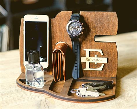 T For Men Docking Station It Keeps All Personal Items Organized