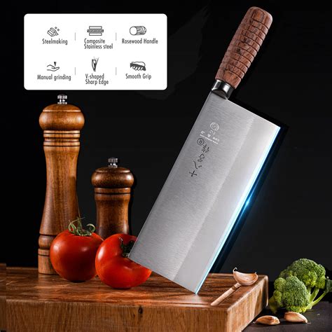 Snapklik Shi Ba Zi Zuo Inch Kitchen Knife Professional Chef