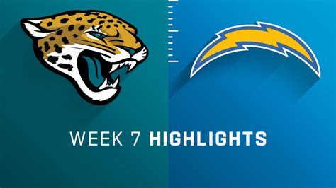 Jacksonville Jaguars vs. Los Angeles Chargers highlights | Week 7