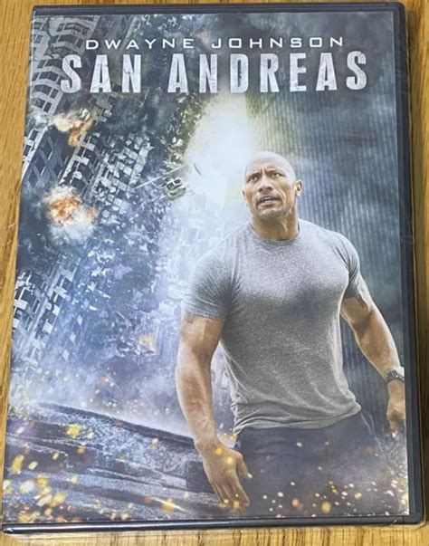 SAN ANDREAS DVD Dwayne Johnson Carla Gugino Alexandra Daddario Brand