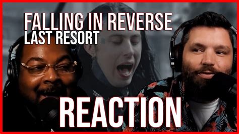 (REACTION) Falling In Reverse - Last Resort - YouTube