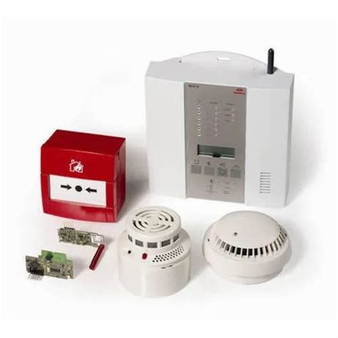 M S Body White Wireless Fire Alarm System For Industrial High At Rs