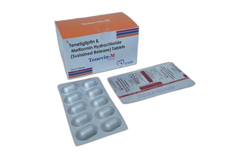 Teneligliptin 20mg Metformin HCI 500mg SR Tablets At Rs 1250 Box