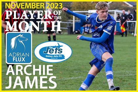 Adrian Flux Insurance November Player Of The Month Oxhey Jets Fc