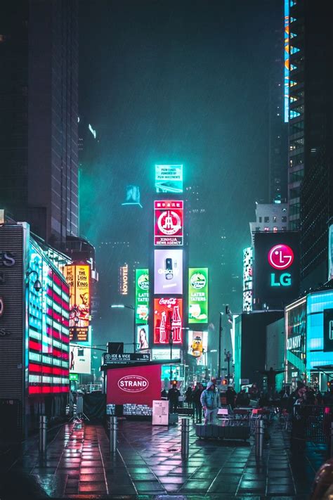 Wide Neon City Aesthetic Wallpapers Wallpaper Cave