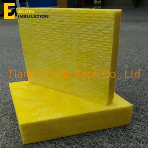 Foil Faced Glass Wool Felt 24kg M3 Fiberglass Materials Thermal Fire