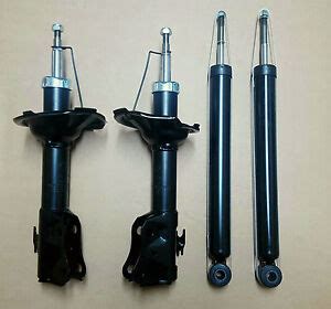 Set Front Rear Shock Absorbers Shockers Toyota Yaris 99 05 New EBay