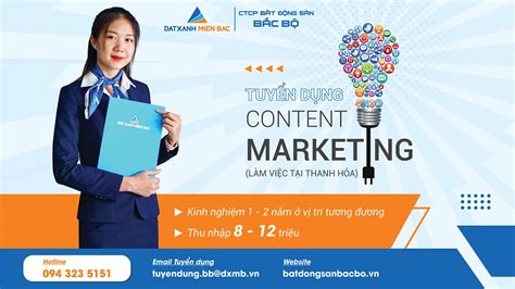 BĐs Bắc Bộ Tuyển Dụng Chuyên Viên Content Marketing Tại Thanh Hóa