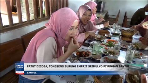 Patut Dicoba Tongseng Burung Emprit Srimulyo Piyungan Bantul Youtube