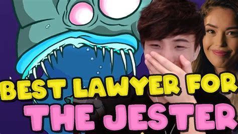 The Best Lawyer For The JESTER Sykkuno In Among Us Ft Valkyrae Toast