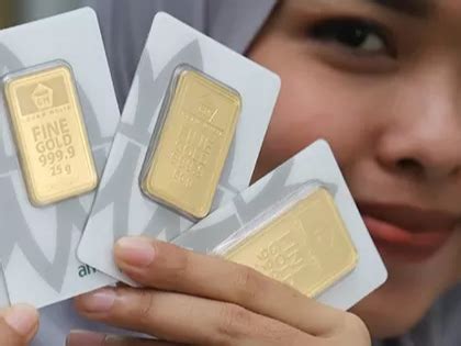 Harga Emas Antam Hari Ini Kembali Meroket Cek Harga Per Gram Di Sini