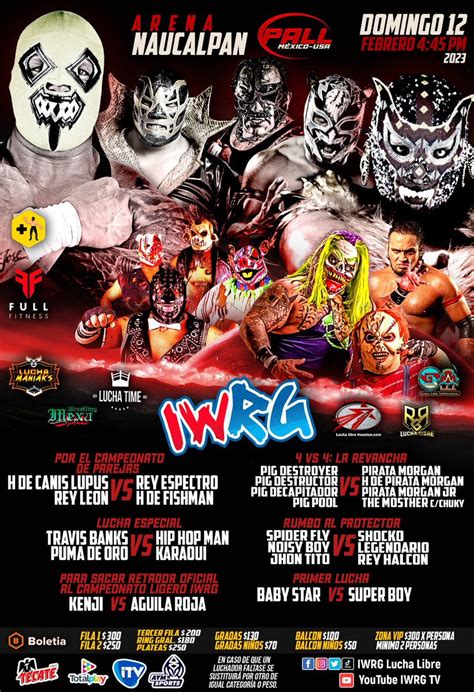 Iwrg Lucha Libre On Twitter Por El Campeonato De Parejas Iwrg Hijo