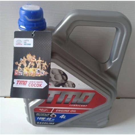 Jual OLI MOBIL TMO TOYOTA BENSIN 10W 40 SN 4L 4000ML Shopee Indonesia