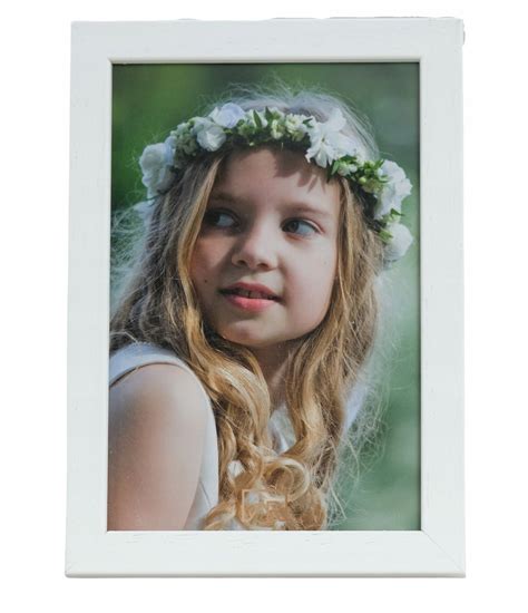 Ramka drewniana zdjęcie 15x21 PINA WHITE Photo Aura Sklep EMPIK