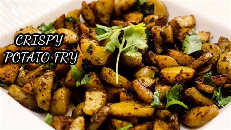 Crispy Potato Fry Recipe Simple Yet Tasty Aloo Fry Urulai Kizhangu