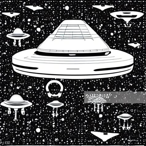 Ufo Spaceship Concept Clipart Vector Design Stable Diffusion OpenArt