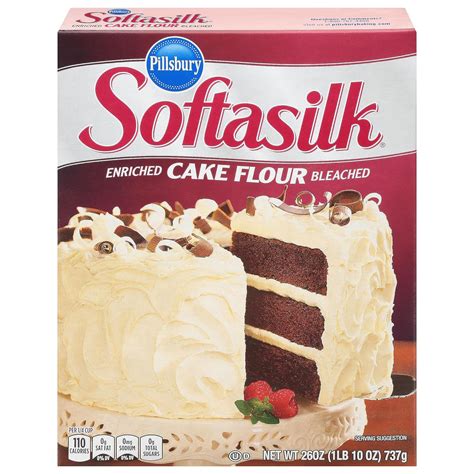 Pillsbury Softasilk Bleached Enriched Cake Flour 26 Ounce Grocery And Gourmet Food