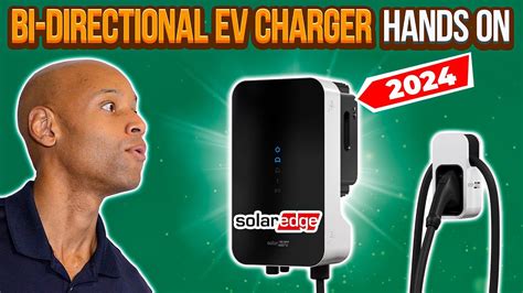 New SolarEdge Bidirectional EV Charger Hands On Review YouTube