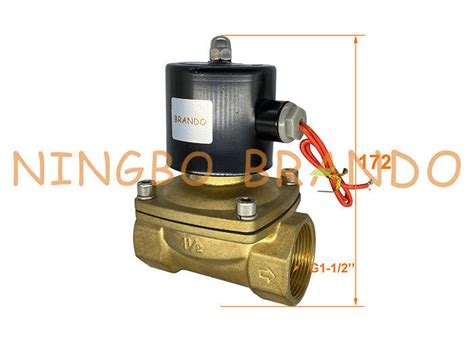 Tipo de UNI D válvula electromagnética de Diaphragm Drive Brass del