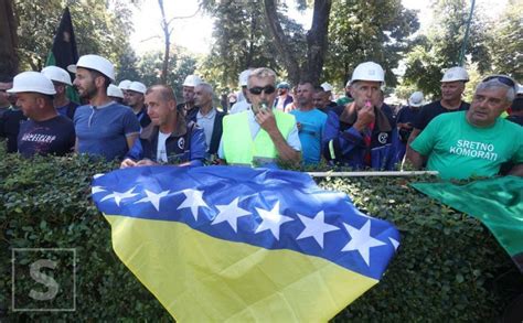 Stotine Rudara Stiglo Ispred Elektroprivrede Bih Otpor Emo Pru Ati