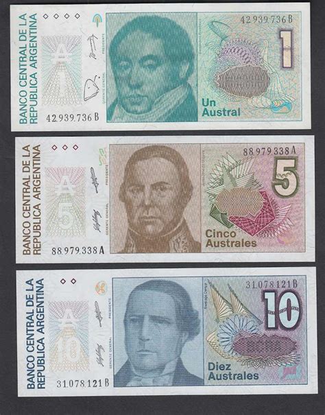 Colecci N Billetes Argentina A Australes C Cuotas Sin