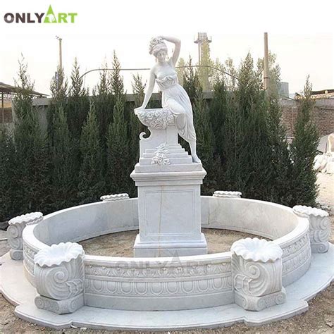 Stone Fountain With Figure Onlyart Sculpture Manufacturer In