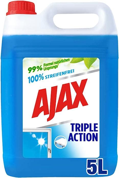 Ajax Produit Nettoyant Vitres Triple Action Ajax Pour Des Vitres 100