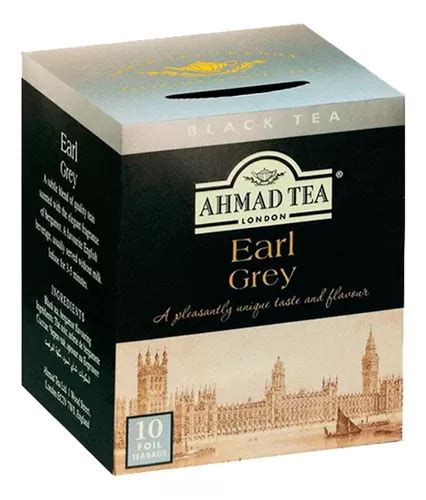 Ahmad Tea Earl Grey 10 Sachets Clasico Ahmad Tea Cuotas Sin Interés