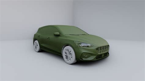 Stl File Ford Focus St Line 2020 🚙・3d Printable Model To Download・cults