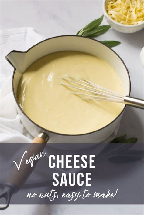 Vegan Cheese Sauce Rich And Creamy The Veg Space Recipes