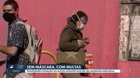 Vídeo Multas para quem desrespeitar obrigatoriedade do uso da máscara