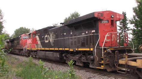 Ex Crex Gevo Leads A Very Long And Late Stack Train Cn W Dpu At