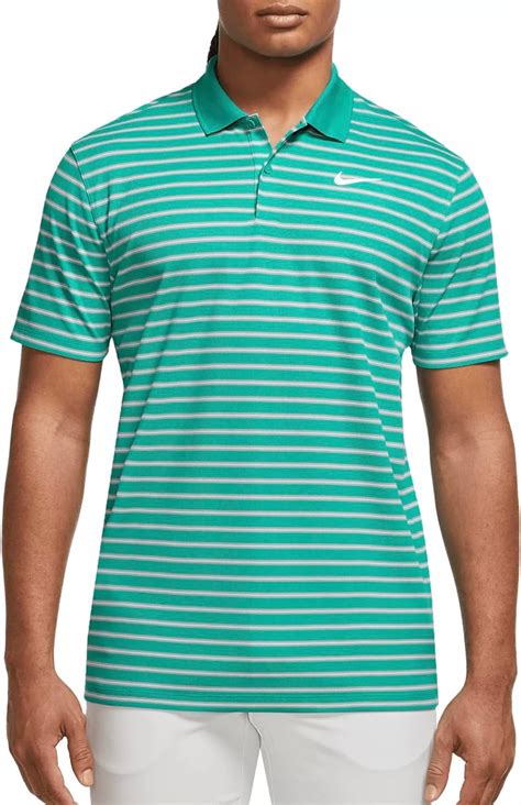 Nike Mens Dri Fit Victory Striped Golf Polo Clothing Shoes And Jewelry