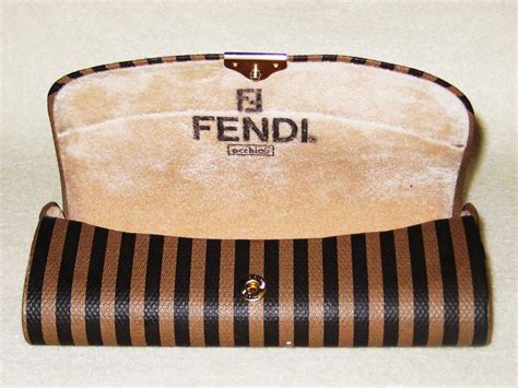 Vintage Fendi Hard Sunglass Case Italian Designer Fendi