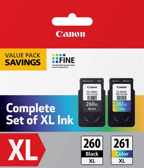 Canon Pg Xl Cl Xl Pack High Yield Ink Cartridges Black Cyan