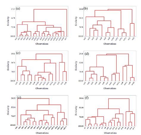 Dendrograms Showing Similarity Between The Bacterial Strains Isolated