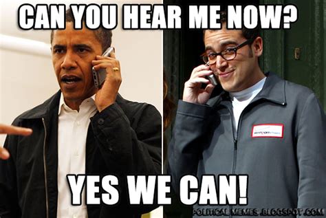 Political Memes Obama Meets Verizon Guy