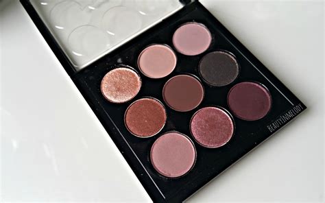 Beauty Melody M A C Eyeshadow X Burgundy Times Nine Palette Review