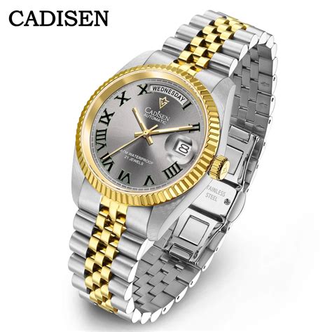 Cadisen Dd New Men Watch Mechanical Automatic Ar Sapphire Miyota