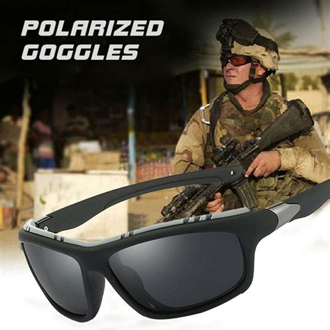 Mens Army Sunglasses Goggles Military Sun Glasses Polarized Lens Tactical Uv400 Driving