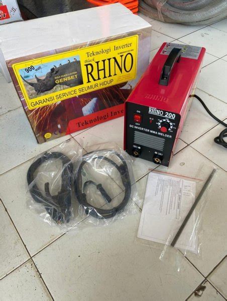 Jual Mesin Las Listrik Mma Rhino Ampere Watt Travo Las A