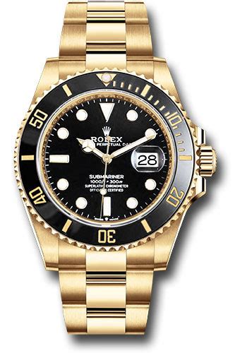 Rolex Submariner Yellow Gold Watches From SwissLuxury