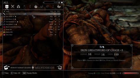 Loot And Degradation Thaumaturgy Patch At Skyrim Special Edition