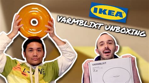 IKEA VARMBLIXT Unboxing How Many Donut Or Bagel Shaped Things By