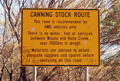 Canning Stock Route A Guide To Driving This Iconic Track The Chart And Map Shop