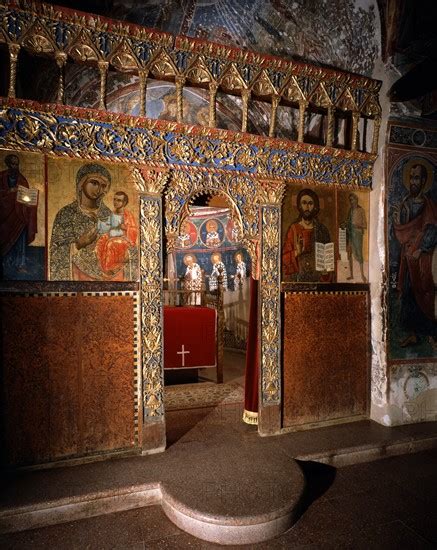 Int Rieur De L Glise Du Monast Re Agios Nicolaos Tis Stegis Chypre