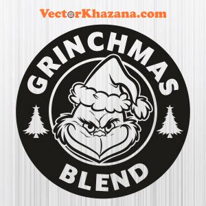 Grinchmas Blend Coffee Svg Grinchmas Blend Png