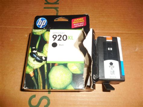 HP 920XL Black Ink Cartridge CD975AN GENUINE NEW OPEN BOX OF 1 SALE