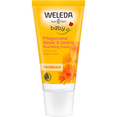 Weleda Baby Pflegecreme Calendula K Rper Gesicht Ml Shop Apotheke