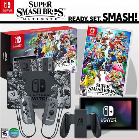 Nintendo Switch Super Smash Bros Ultimate Special Set [limited Edition